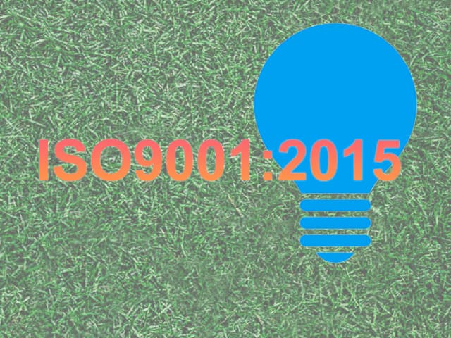 Upgrade auf das Qualitätsmanagementsystem ISO 9001:2015
